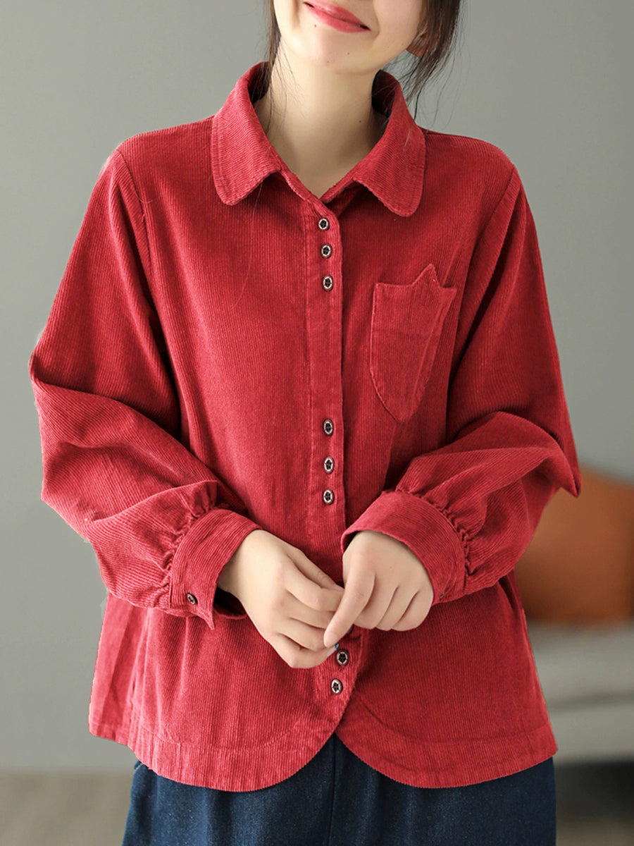 Women's Shirt | Turn-Down Collar & Full Sleeve 2