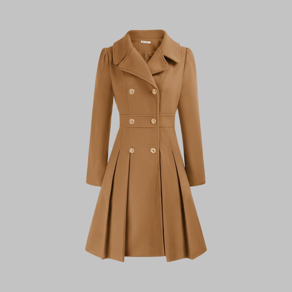 Women's Double Button Coat | Timeless & Elegant 2