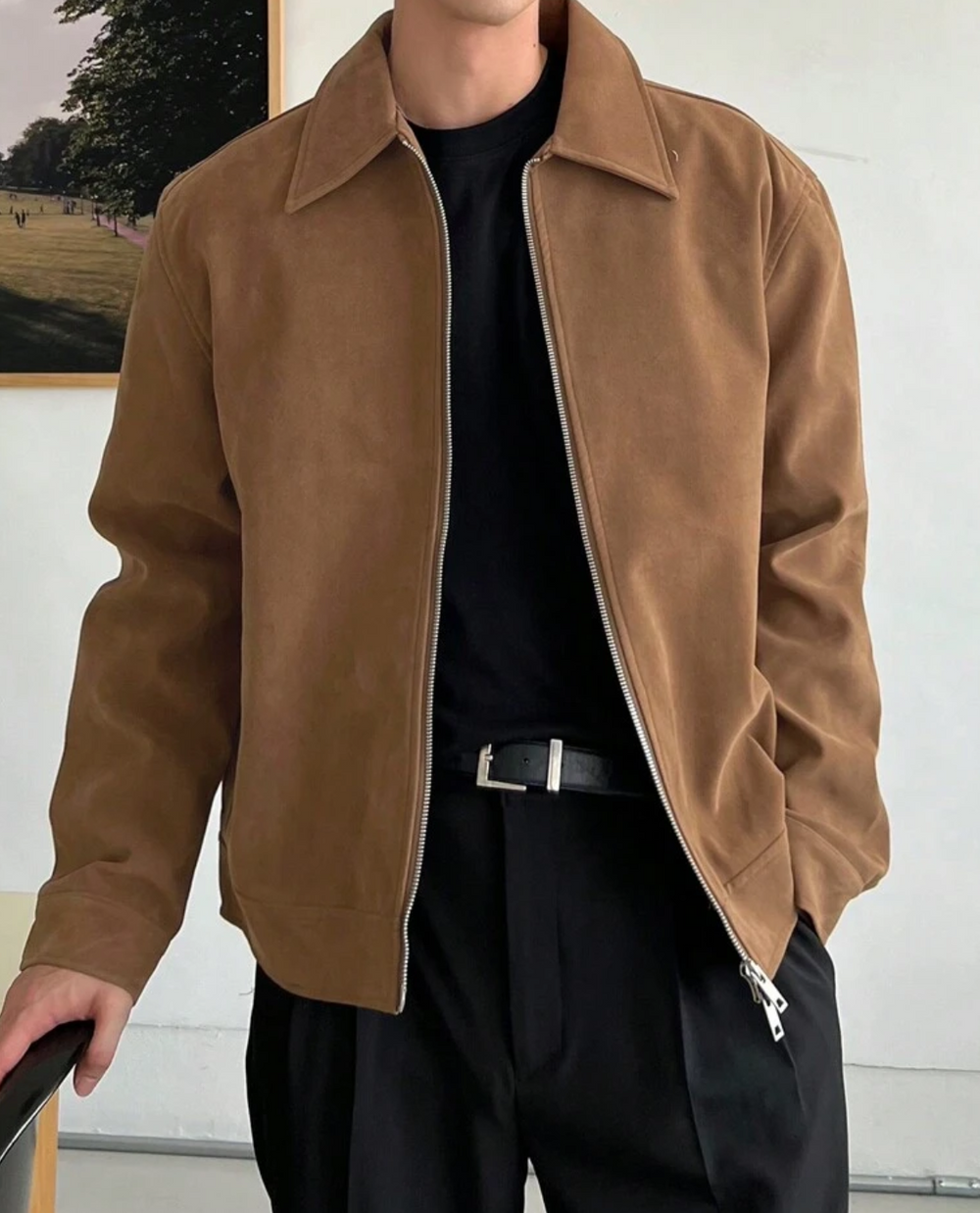 Men's Jacket | Relaxed Fit & Two-Way Zip 2