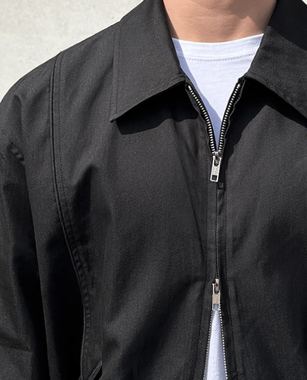 Men's Zip Front Jacket | Relaxed Fit & Smart Finish 2