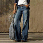 Baggy Jeans Women | High-Waisted Wide-Leg & Vintage Wash Design