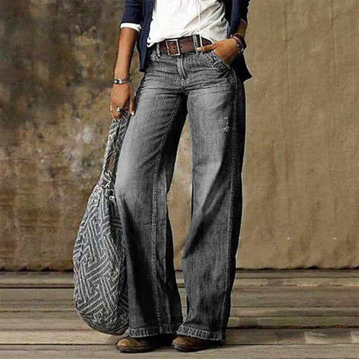 Baggy Jeans Women | High-Waisted Wide-Leg &amp; Vintage Wash Design