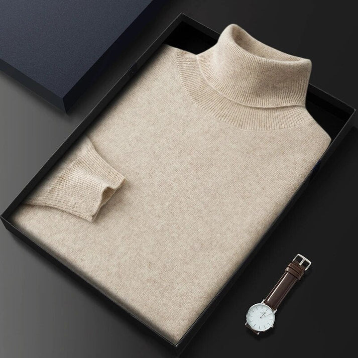 Mika | Pull Homme Col Roulé Manches Longues - Image 5