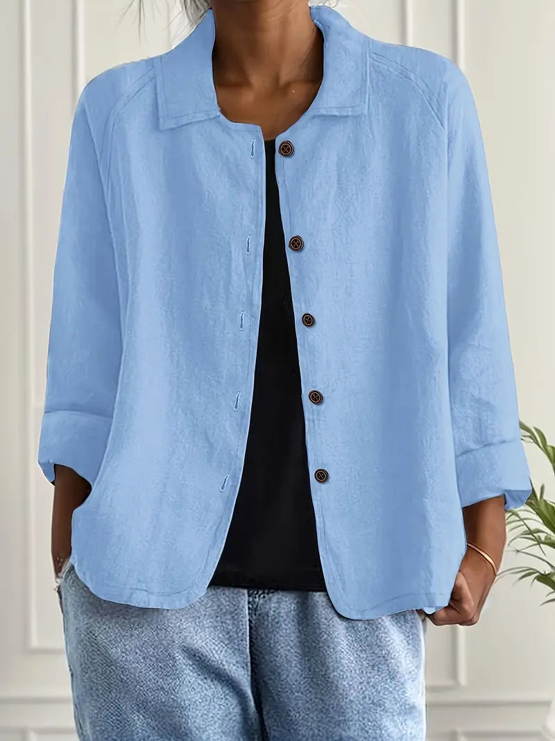 Blouse Women's | Classic Button-Down & Relaxed Fit
