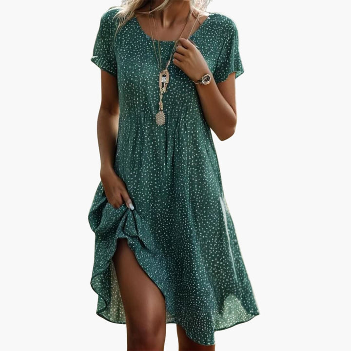 Boho Midi Dress Women&