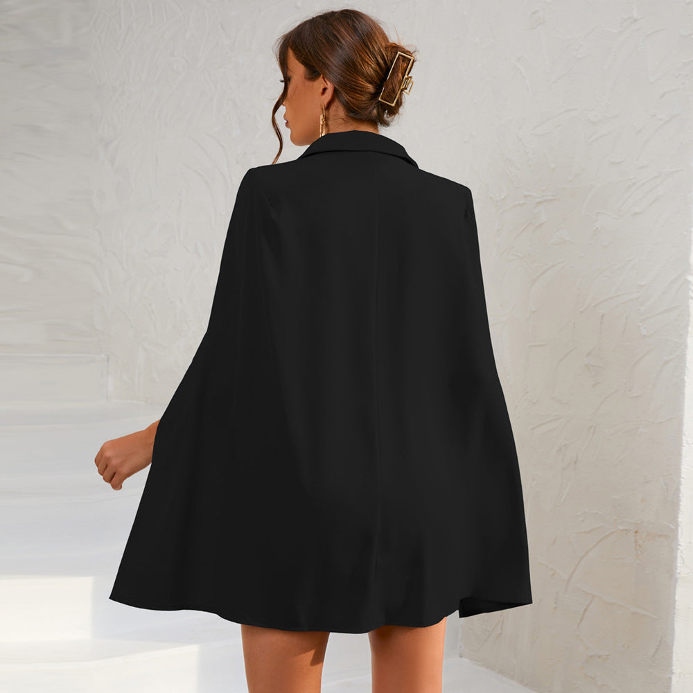 Cape Dress Women | Double Breasted &amp; Tailored Power Dressing Style