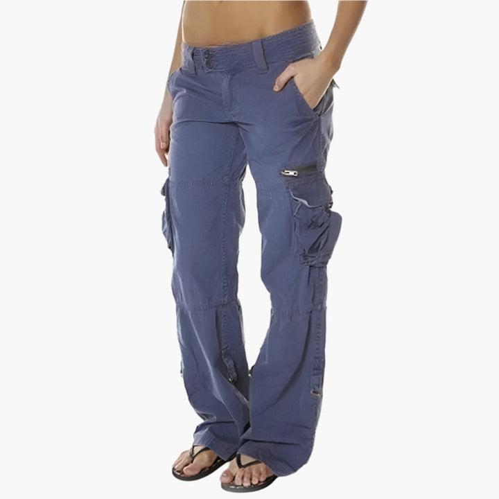 Cargo Trousers Women | Multi-Pocket &amp; Relaxed Street Style Fit