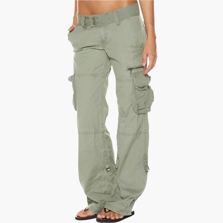 Cargo Trousers Women | Multi-Pocket &amp; Relaxed Street Style Fit