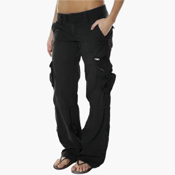 Cargo Trousers Women | Multi-Pocket & Relaxed Street Style Fit