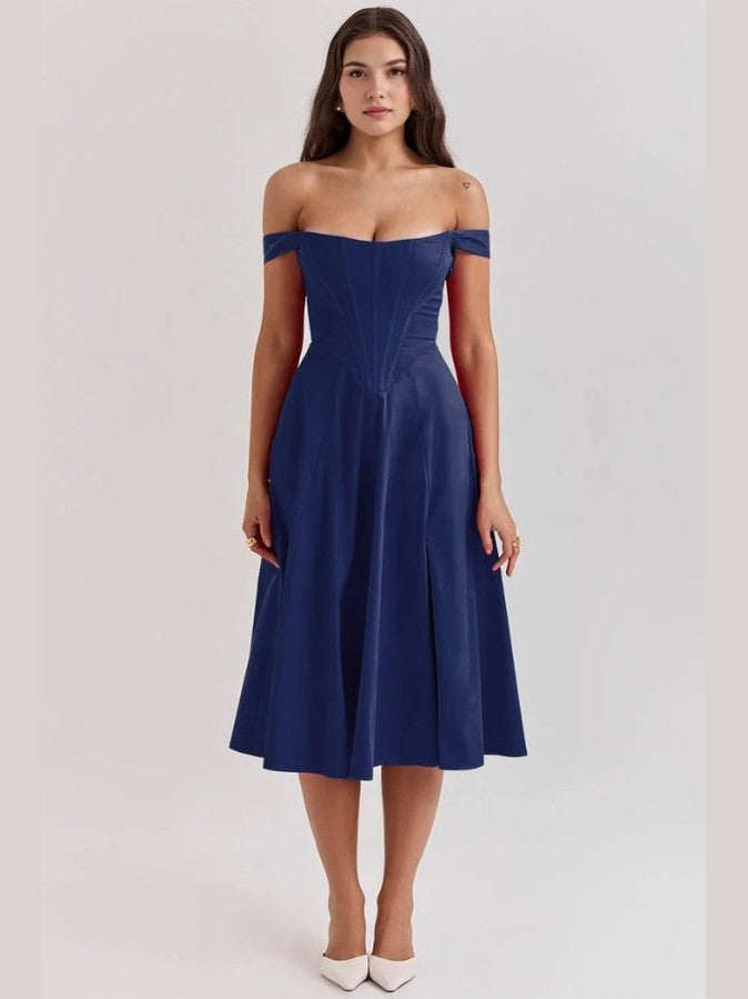 Ella | Elegant Black Maxi Dress for Women