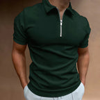 Ethan | Modern Fit Stylish Men's Polo Shirt with Zip Closure