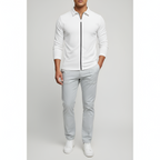 Ethan | Modern Long Sleeve Polo Shirt for Men
