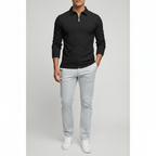 Ethan | Modern Long Sleeve Polo Shirt for Men
