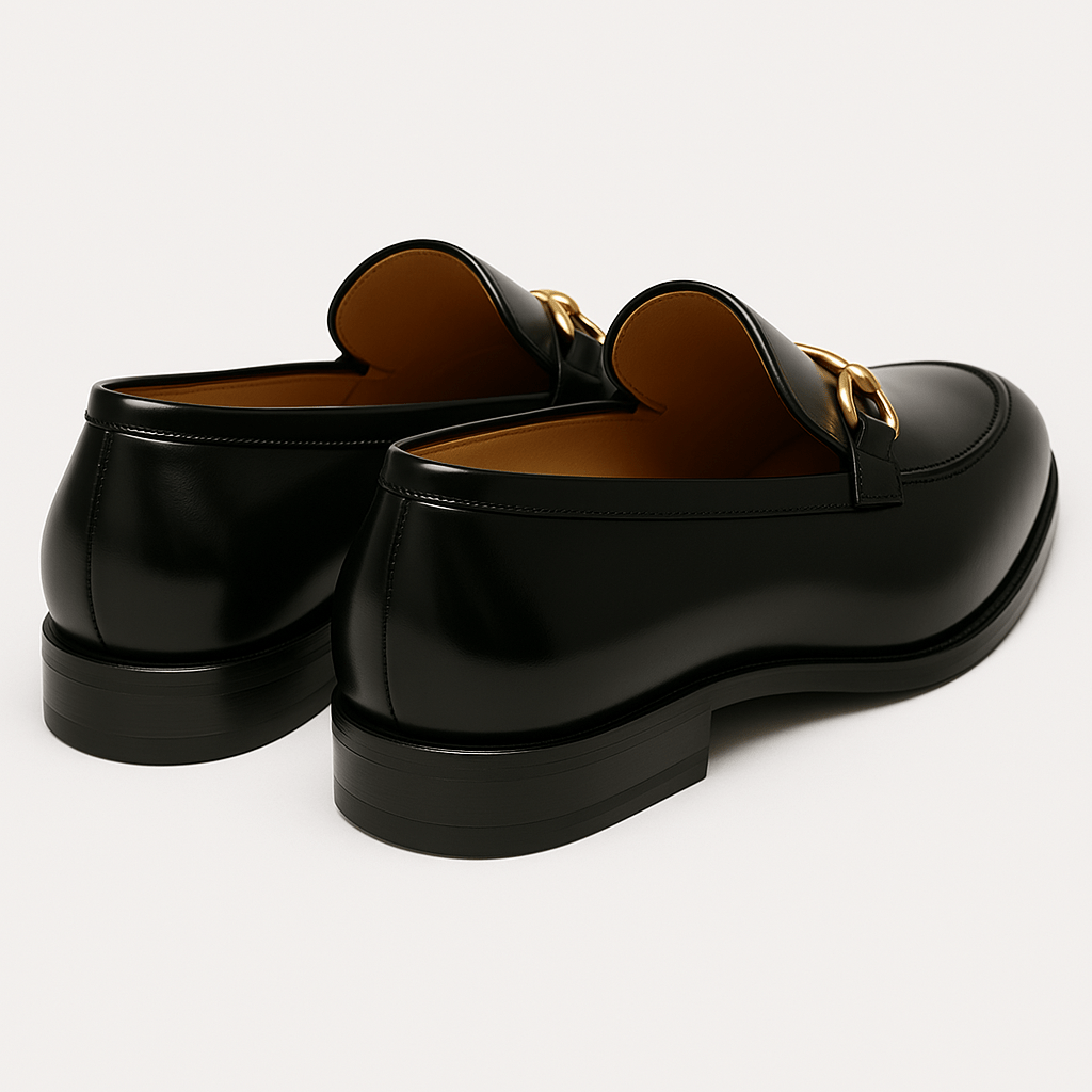 Ethan | Sleek Stylish Black Loafers for Men