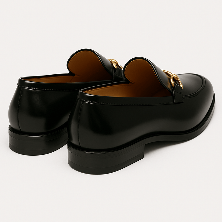Ethan | Sleek Stylish Black Loafers for Men