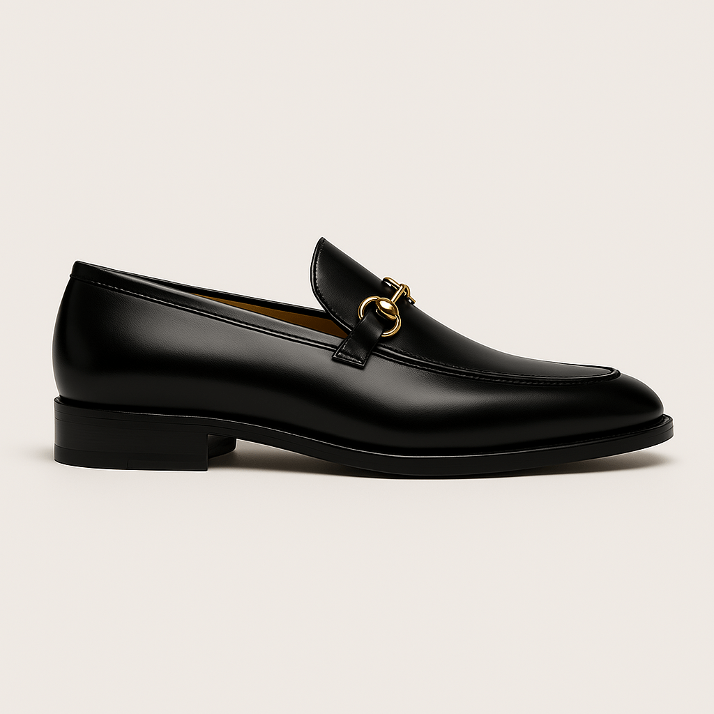 Ethan | Sleek Stylish Black Loafers for Men