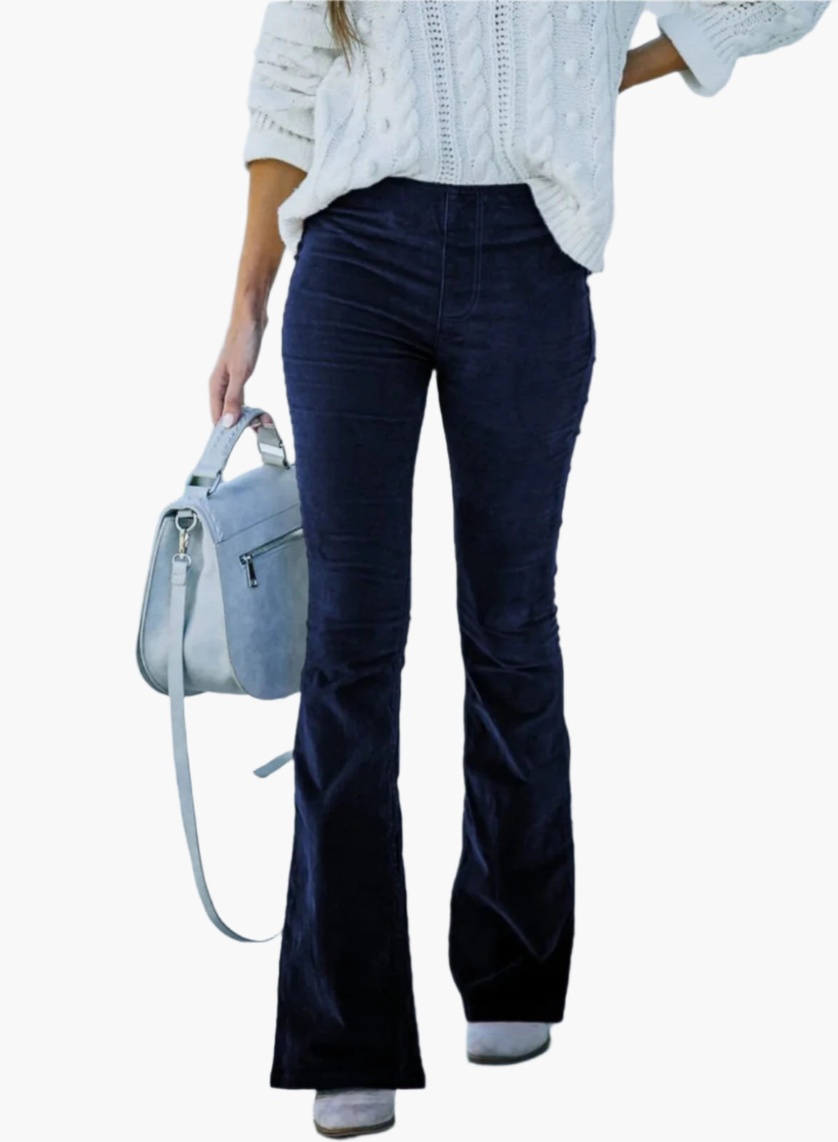 High Waist Trousers Women | Flared Leg & Timeless Retro Style