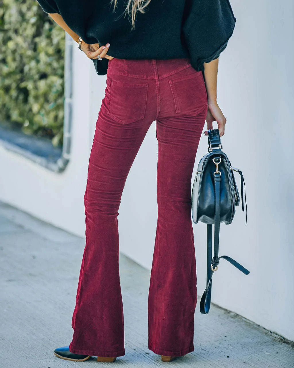 High Waist Trousers Women | Flared Leg & Timeless Retro Style