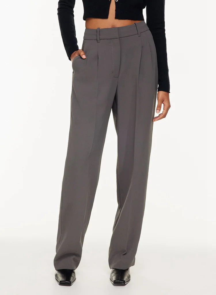 High Waisted Wide Leg Trousers Women | Elegant & Flattering Fit