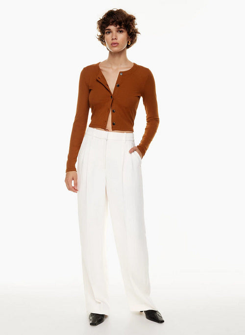 High Waisted Wide Leg Trousers Women's | Elegant & Flattering Fit