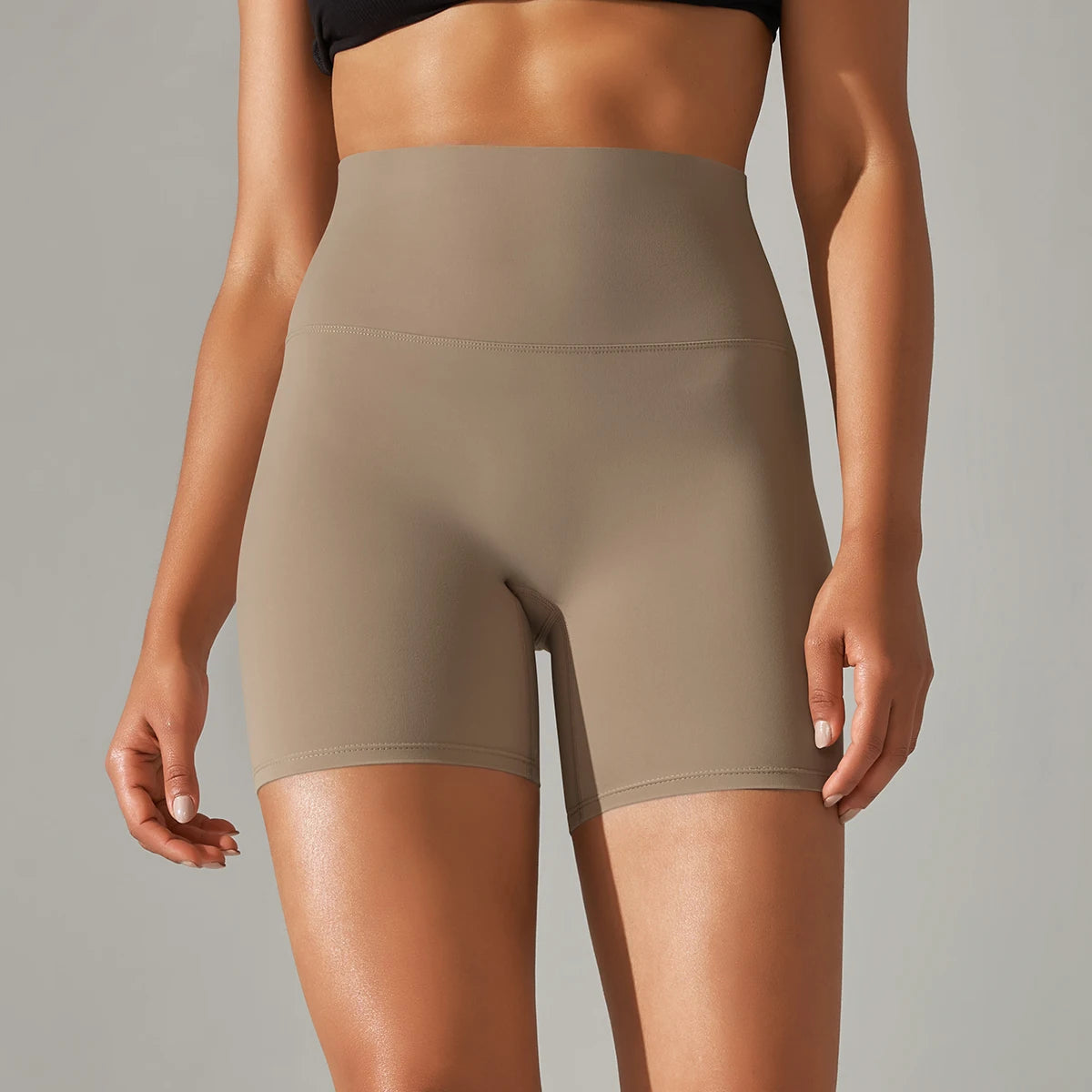 High Waist Workout Breathable Shorts 11