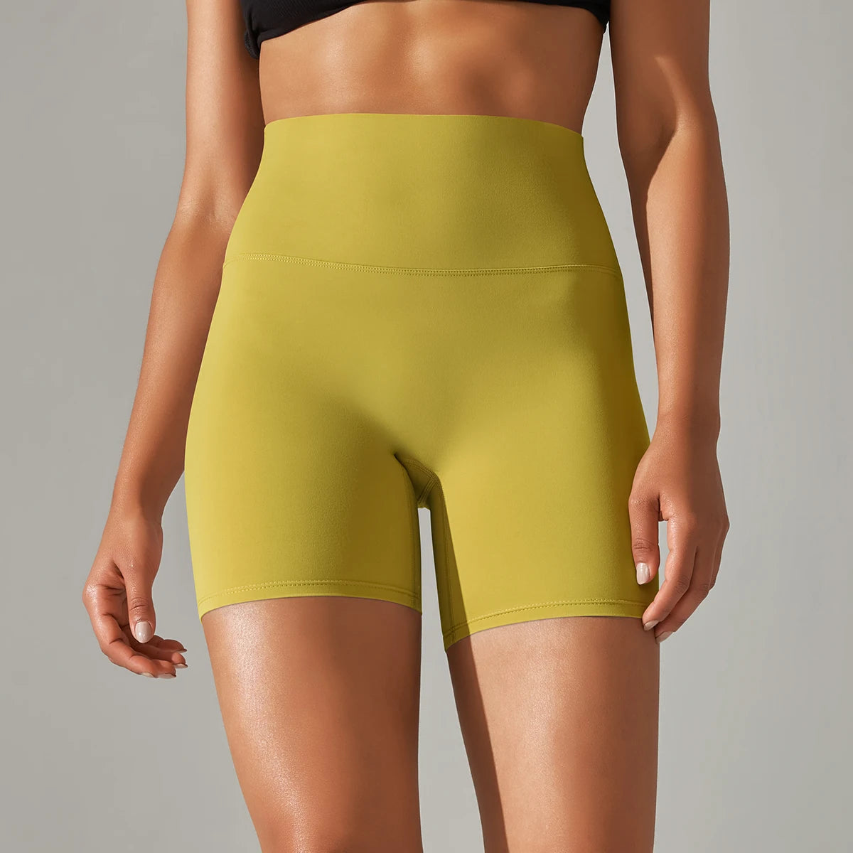 High Waist Workout Breathable Shorts 2