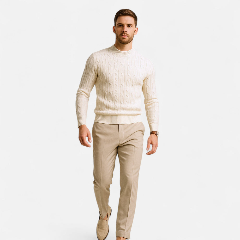 Men's Crew Neck Knit Sweater | Classic & Comfortable 2