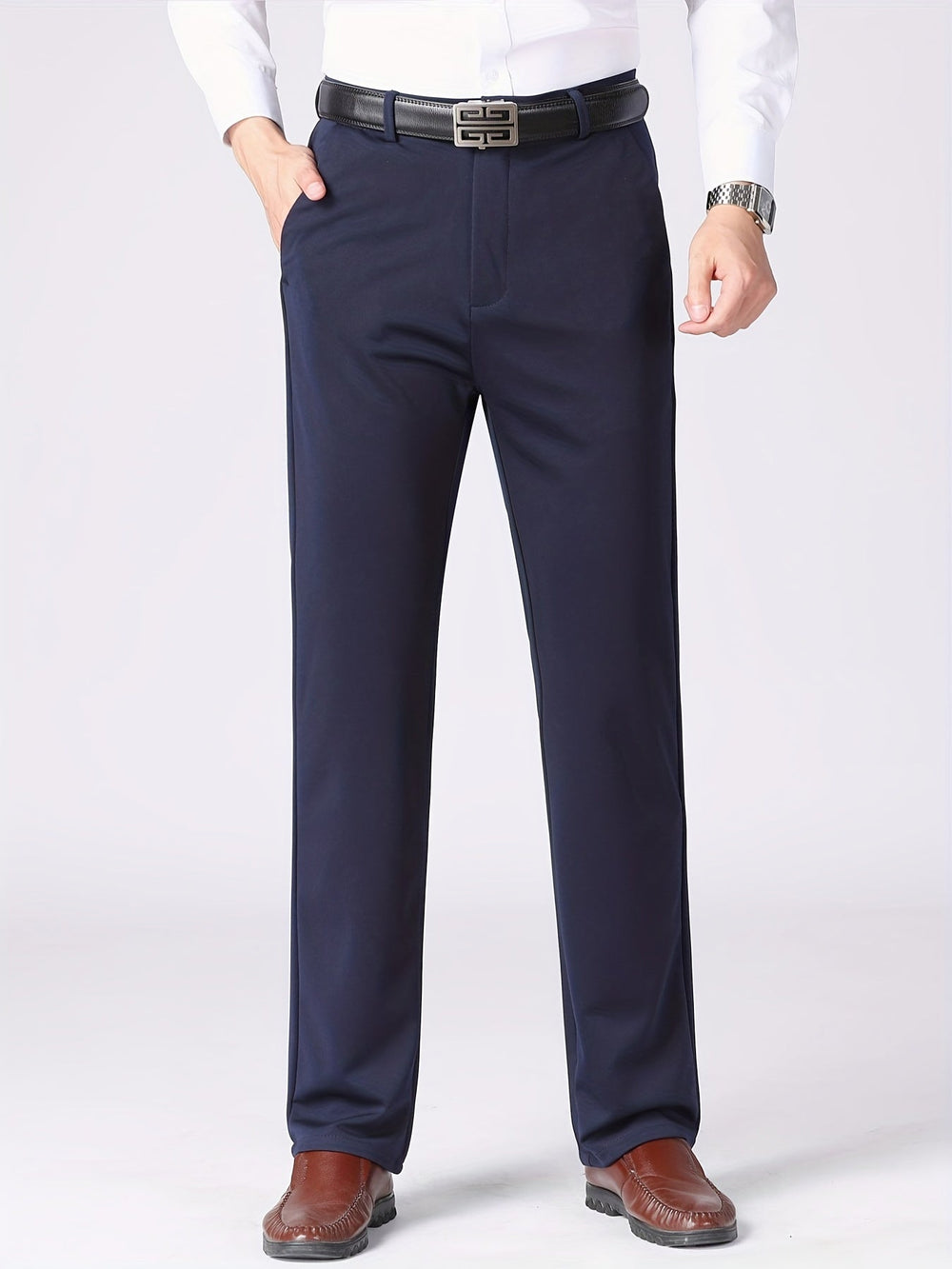 Men's Wide-Leg Trousers | High-Waist & Relaxed Fit 2