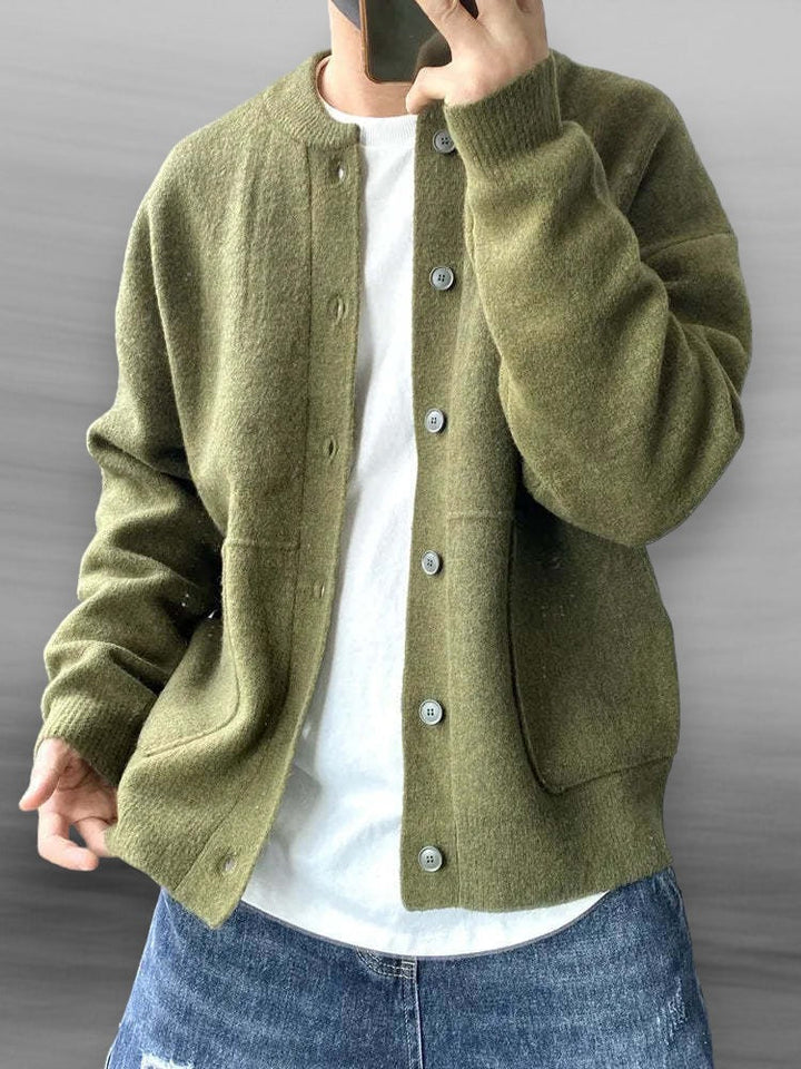 Serge | Veste Cardigan Boutonnée Homme - Image 3