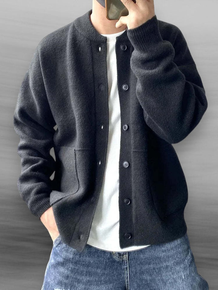 Serge | Veste Cardigan Boutonnée Homme - Image 1