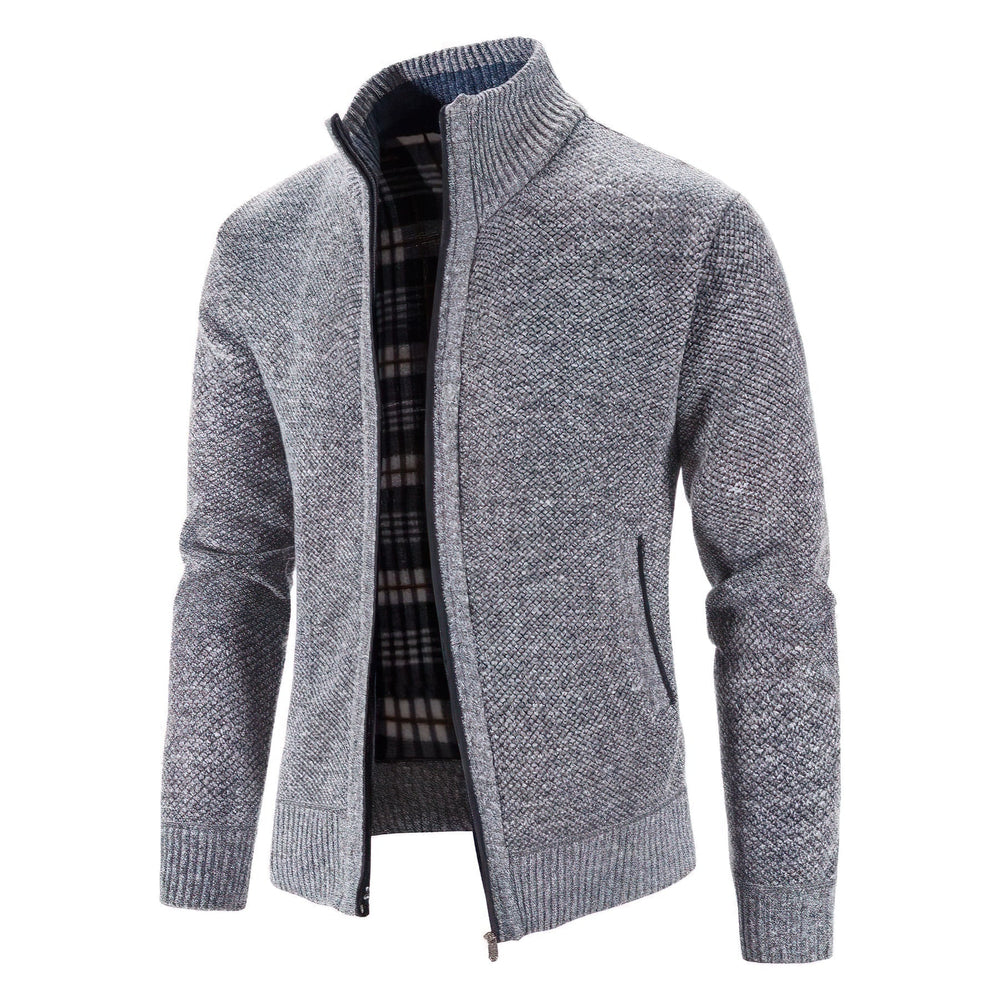 Men's Zip-Up Cardigan | Smart & Casual Wear 2