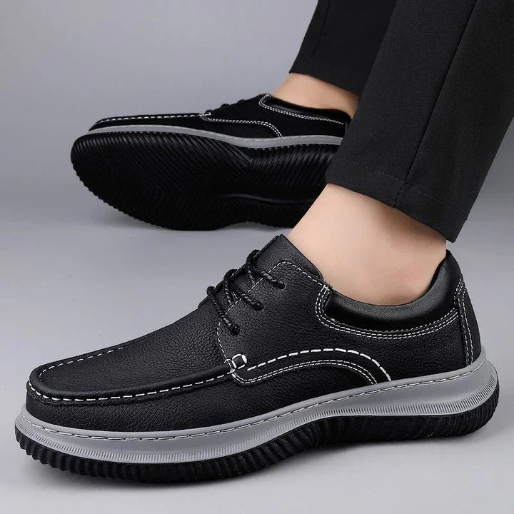 Montari Leather Sneakers — alternate view