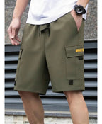 Men's Cargo Shorts | Knee-Length Cut & Functional Pockets