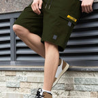 Men's Cargo Shorts | Knee-Length Cut & Functional Pockets