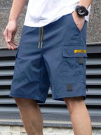 Men's Cargo Shorts | Knee-Length Cut & Functional Pockets