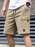 Men's Cargo Shorts | Knee-Length Cut & Functional Pockets