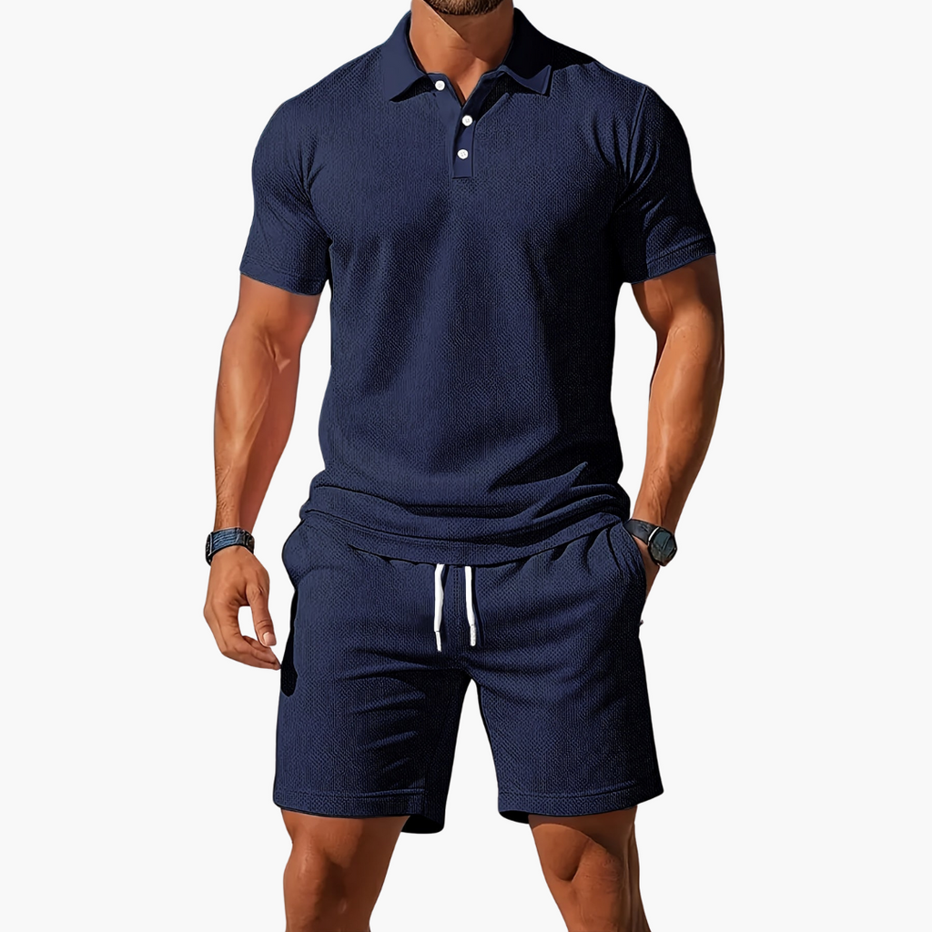 Men's Co-Ord Set | Polo Shirt & Shorts