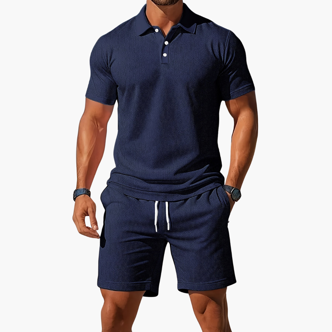 Men's Co-Ord Set | Polo Shirt & Shorts