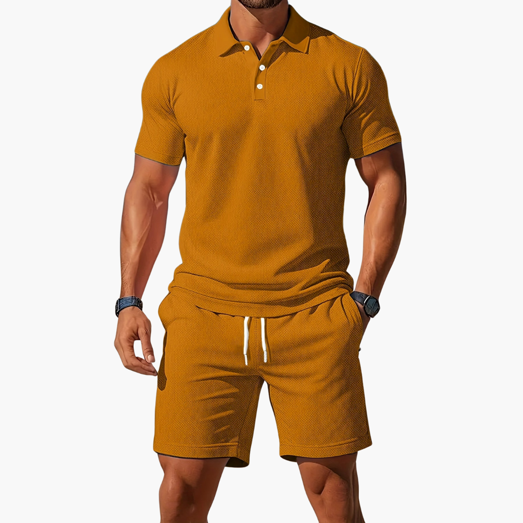 Men's Co-Ord Set | Polo Shirt & Shorts