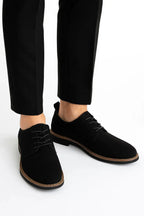 Men's Oxford Shoes | Suede Lace-Up Smart Casual Business Dress Shoes