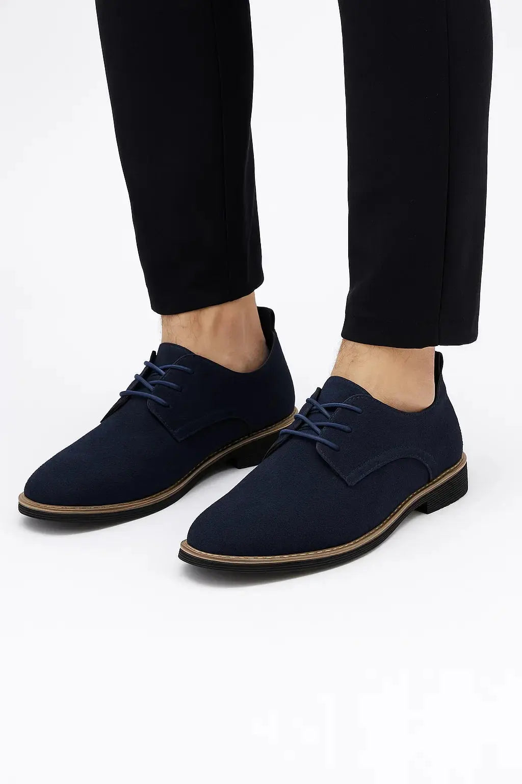 Men's Oxford Shoes | Suede Lace-Up Smart Casual Business Dress Shoes