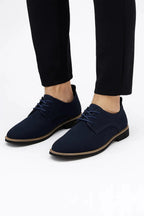 Men's Oxford Shoes | Suede Lace-Up Smart Casual Business Dress Shoes