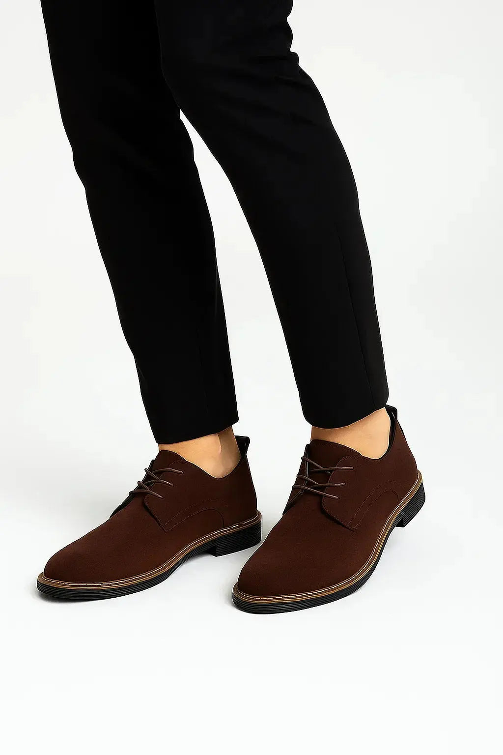 Men's Oxford Shoes | Suede Lace-Up Smart Casual Business Dress Shoes