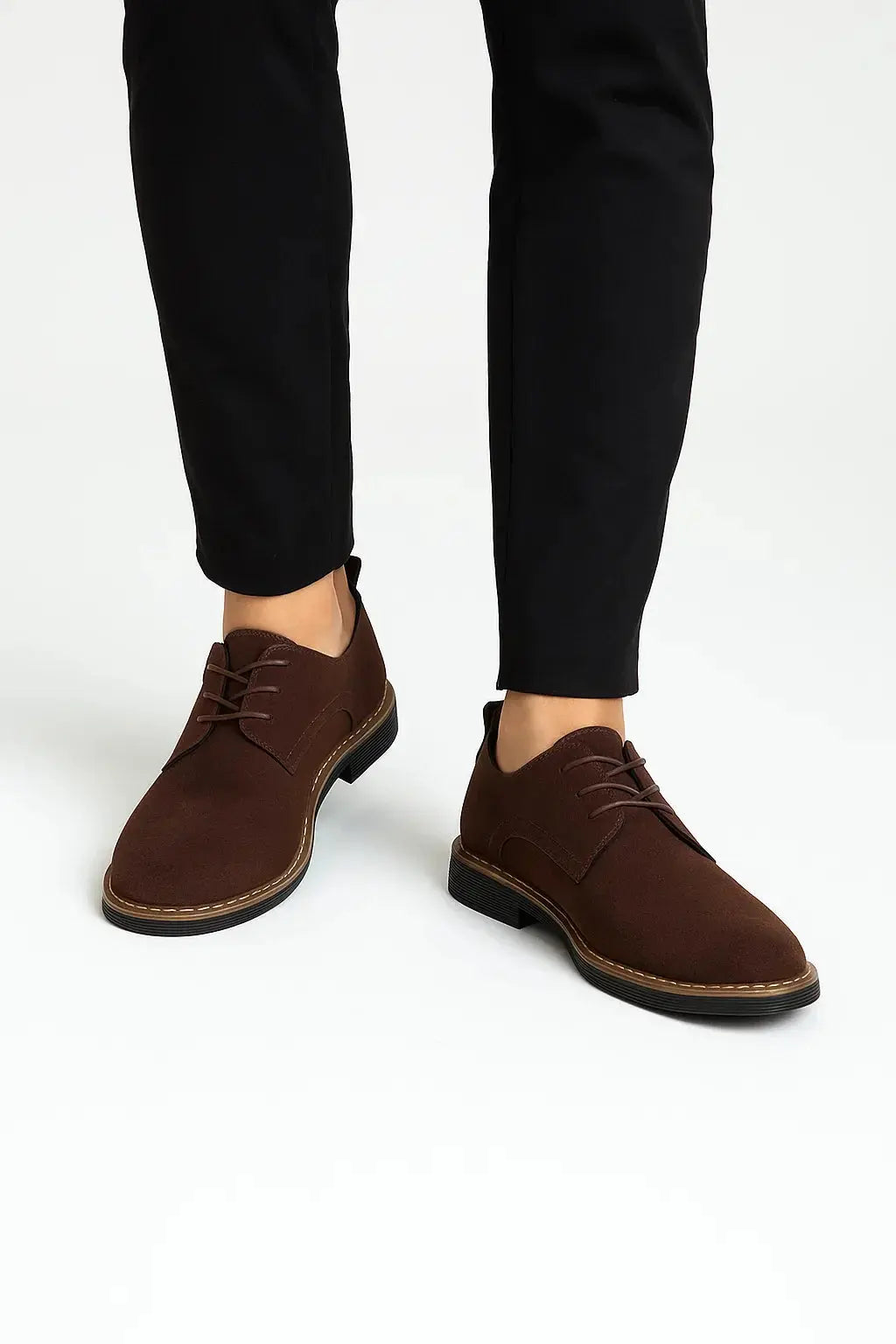 Men's Oxford Shoes | Suede Lace-Up Smart Casual Business Dress Shoes