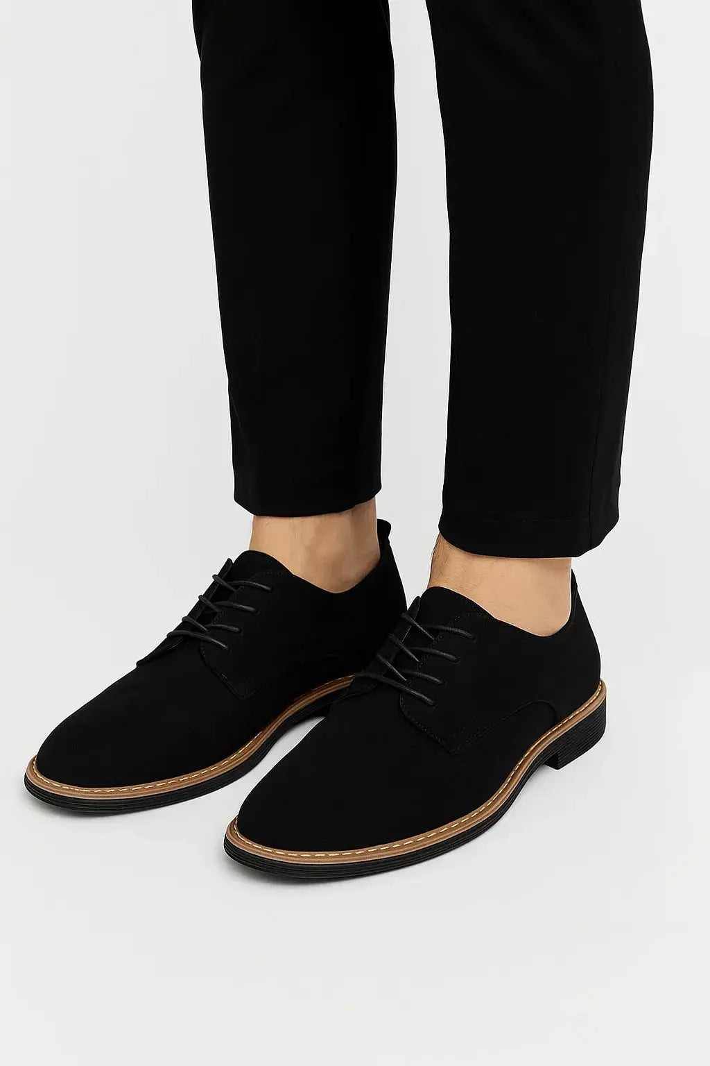 Men's Oxford Shoes | Suede Lace-Up Smart Casual Business Dress Shoes