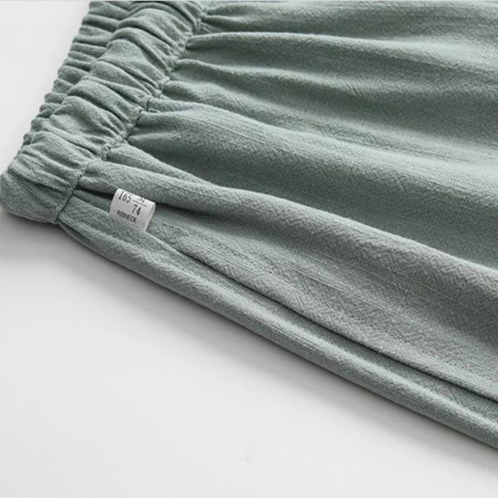 Men's Pantalon | Wide Leg Drawstring Fit