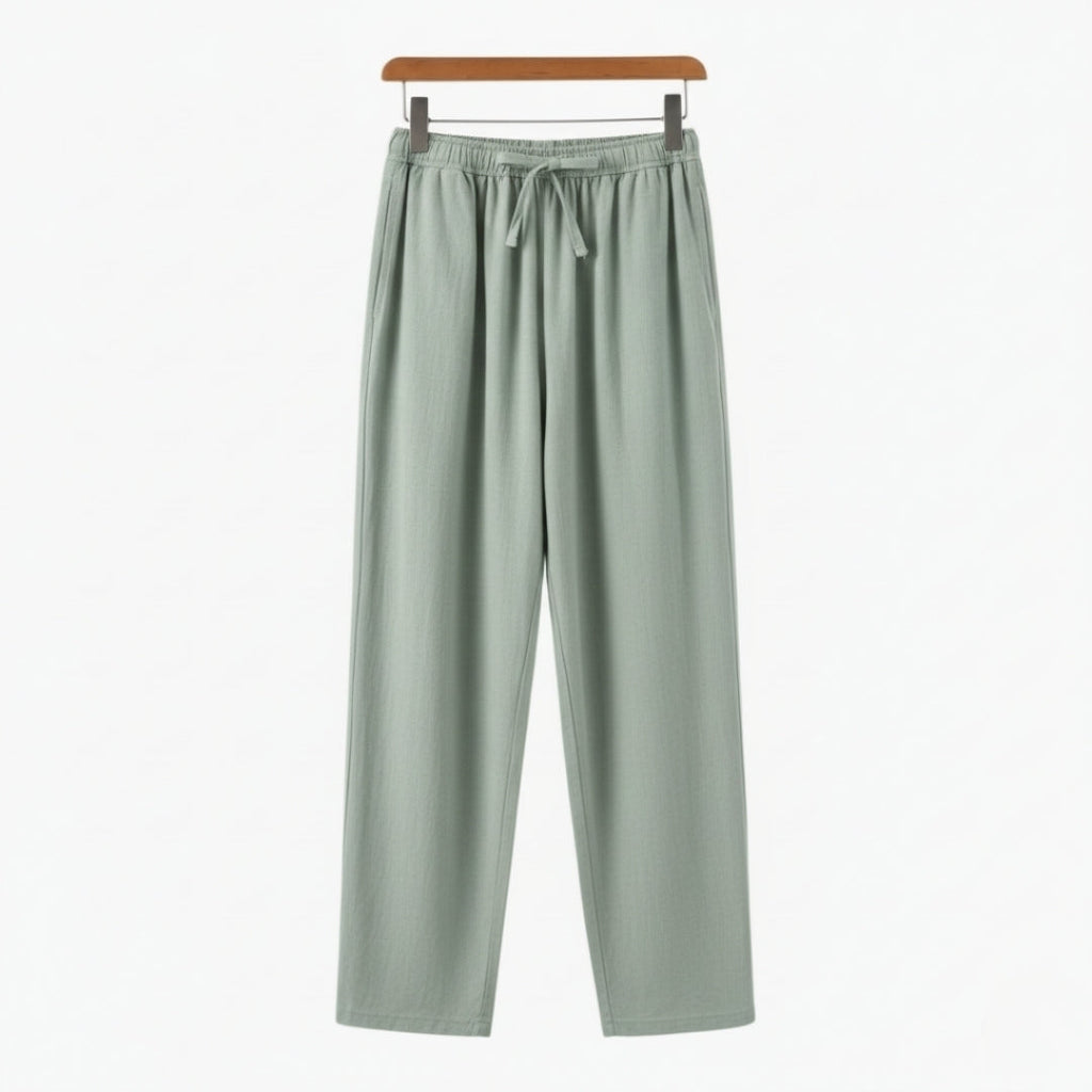 Men's Pantalon | Wide Leg Drawstring Fit