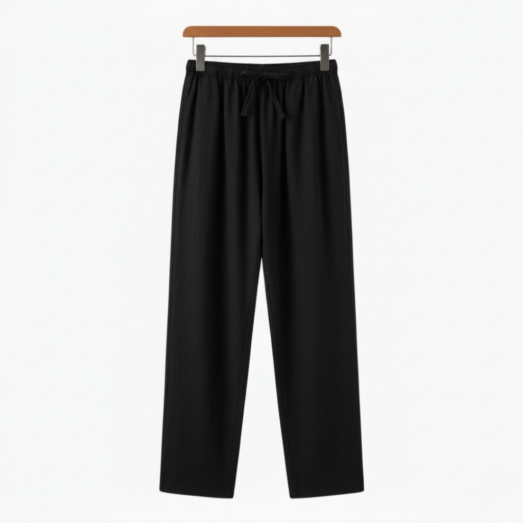 Men's Pantalon | Wide Leg Drawstring Fit