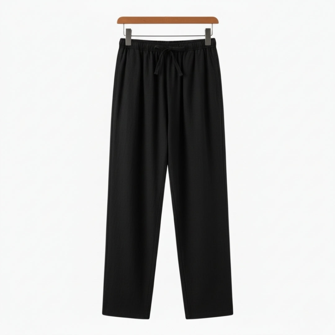 Men's Pantalon | Wide Leg Drawstring Fit