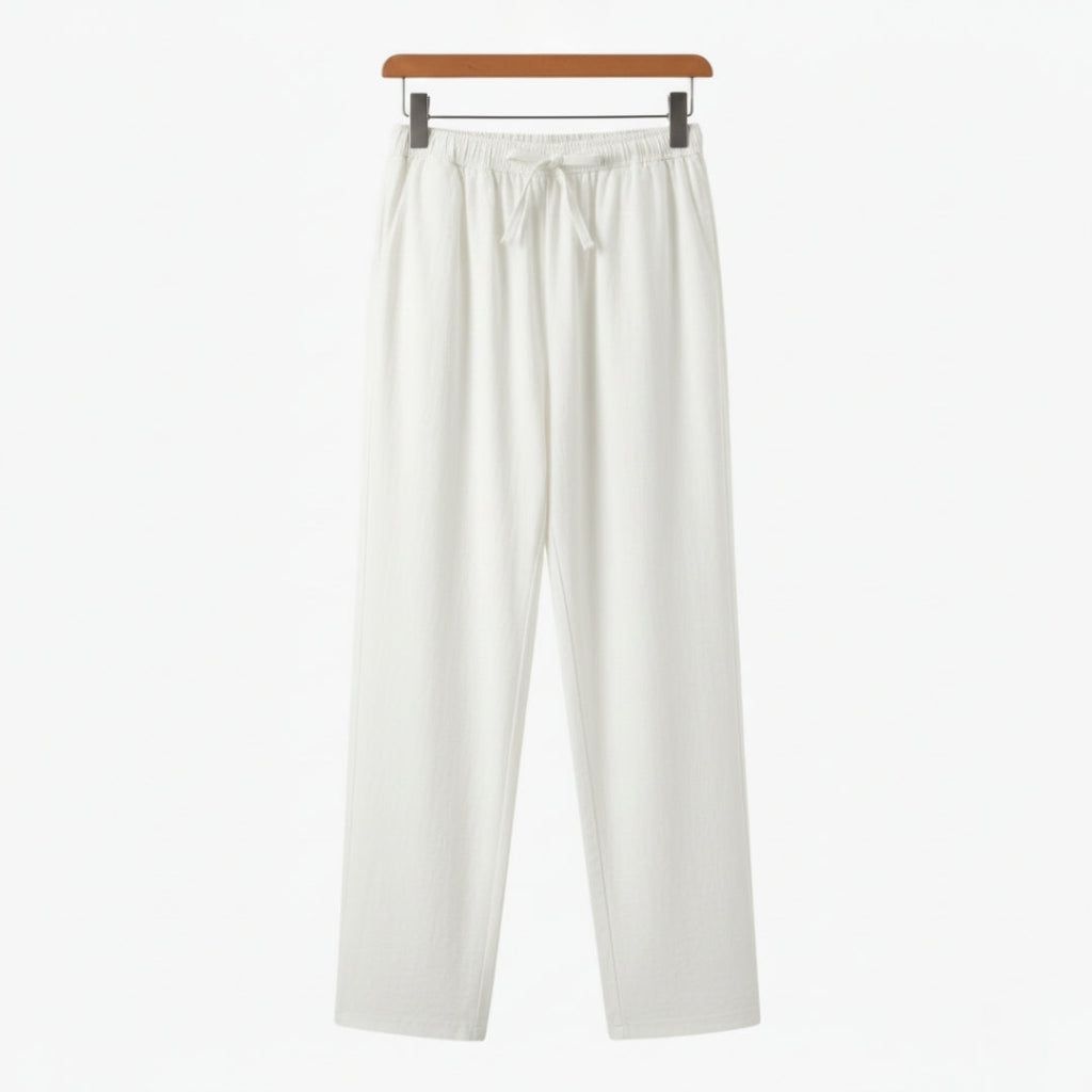Men's Pantalon | Wide Leg Drawstring Fit